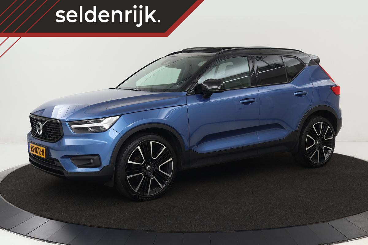 Volvo XC40 2.0 T4 R-Design | Panoramadak | Stoel & stuurverwarming | Adaptive cruise | Camera | Leder/Alcantara | Standkachel | Keyless | Full LED | Dodehoek detectie