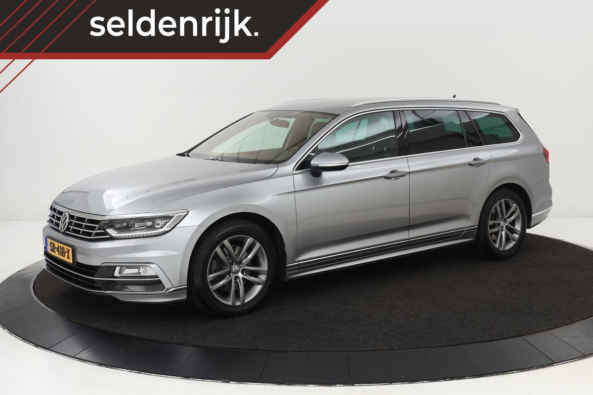 Volkswagen Passat 1.6 TDI R-Line | DSG | Nappaleder | Stoelverwarming | Trekhaak | Active Info | Adaptive cruise | Carplay | Full LED