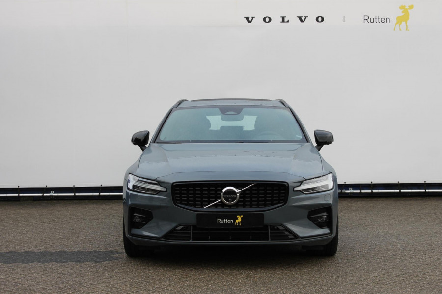 Volvo V60 B3 177PK Automaat Plus Dark Google infotainment / Schuif kanteldak / Dode hoekherkenning(BLIS) / Adaptieve Cruise control / Semi elektrisch wegklapbare trekhaak / Pilot assist / 360 graden parkeercamera