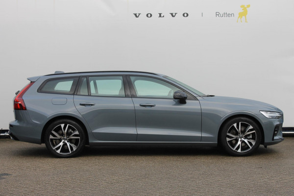 Volvo V60 B3 177PK Automaat Plus Dark Google infotainment / Schuif kanteldak / Dode hoekherkenning(BLIS) / Adaptieve Cruise control / Semi elektrisch wegklapbare trekhaak / Pilot assist / 360 graden parkeercamera