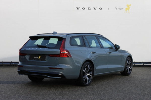 Volvo V60 B3 177PK Automaat Plus Dark Google infotainment / Schuif kanteldak / Dode hoekherkenning(BLIS) / Adaptieve Cruise control / Semi elektrisch wegklapbare trekhaak / Pilot assist / 360 graden parkeercamera