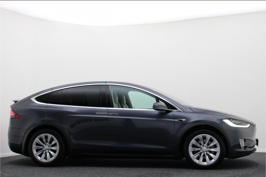 Tesla Model X 100D AWD 6p. Autopilot, Climate, LED, Luchtvering, Camera, Leer, Navigatie, Trekhaak, 20''