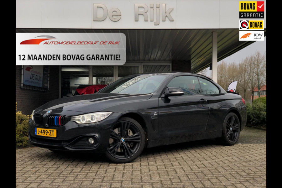 BMW 4 Serie Cabrio 435i xDrive M Sport | Leder, 360 Camera, Navi, Stoelverw., Nekverw., Mem.seats |