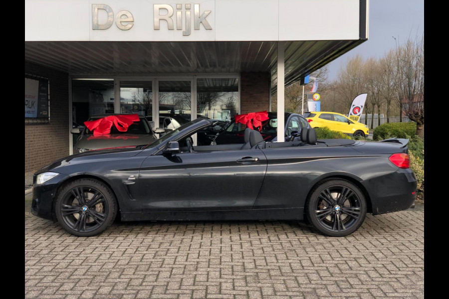 BMW 4 Serie Cabrio 435i xDrive M Sport | Leder, 360 Camera, Navi, Stoelverw., Nekverw., Mem.seats |