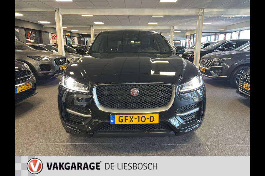 Jaguar F-Pace 2.0d AWD Chequered Flag,R-sport,navi,leer,camera,elec klep,boeken