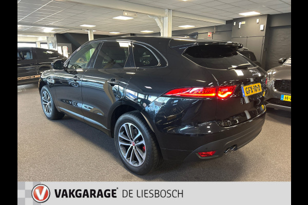 Jaguar F-Pace 2.0d AWD Chequered Flag,R-sport,navi,leer,camera,elec klep,boeken