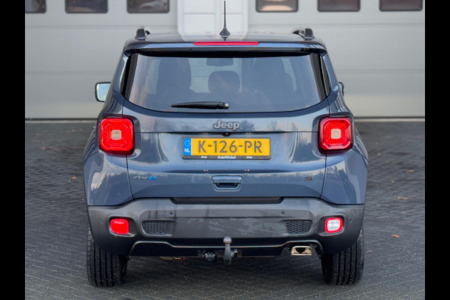 Jeep Renegade 4xe 240 Plug-in Hybrid Electric S, leder interieur, afn trekhaak, nw prijs € 47600,- 1 e eigenaar, nl auto met nap