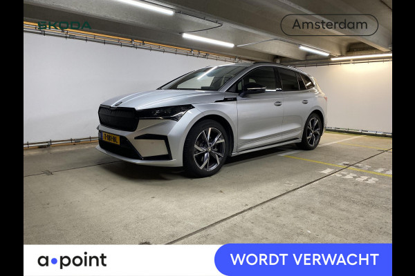 Škoda ENYAQ iV 60 Sportline Business 58 kWh 180 pk | Navigatie | Parkeersensoren | Achteruitrijcamera | Stoelverwarming | Autom. airco (3 zones) |