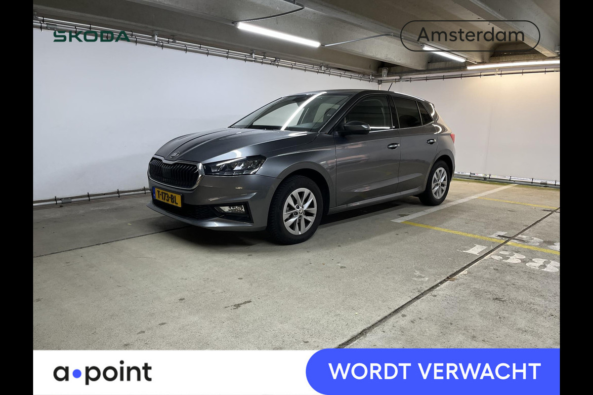 Škoda Fabia 1.0 TSI Business Edition 95 pk | Verlengde garantie | Navigatie via App | Parkeersensoren achter | Cruise control | Autom. airco | Stoelverwarming |