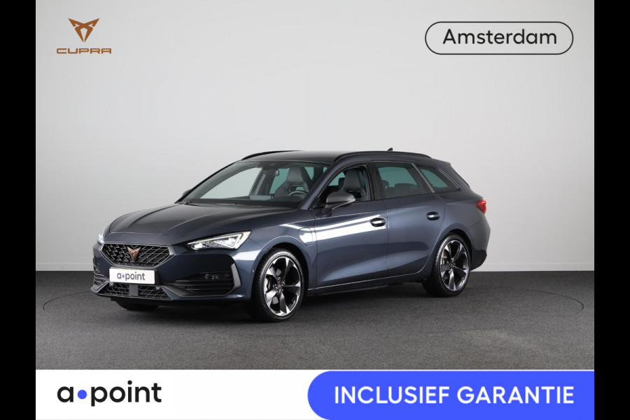 CUPRA Leon Sportstourer 1.4 e-Hybrid Business 204 pk Plug in Hybrid | Elektr. trekhaak  | Verlengde garantie | Navigatie  | Parkeersensoren (Park assist) | Achteruitrijcamera | Stoelverwarming |