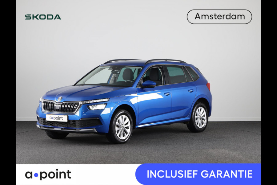 Škoda Kamiq 1.0 TSI Sport Business 110PK DSG (Automaat) | Verlengde garantie | Navigatie via app | Parkeersensoren |