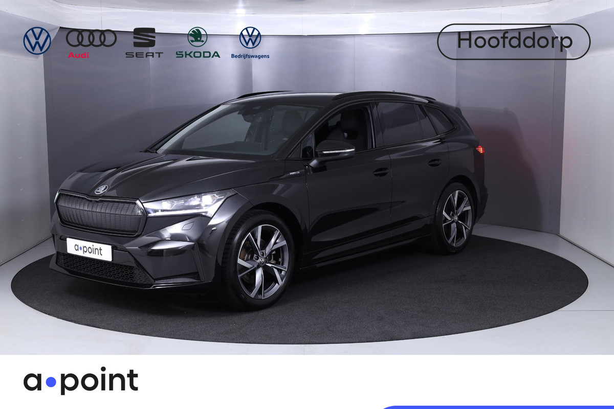 Škoda ENYAQ iV 80 Sportline 204 pk | Private lease vanaf € 699,- pm | Navigatie | Parkeersensoren | Achteruitrijcamera | Adaptieve cruise control | LED koplampen |