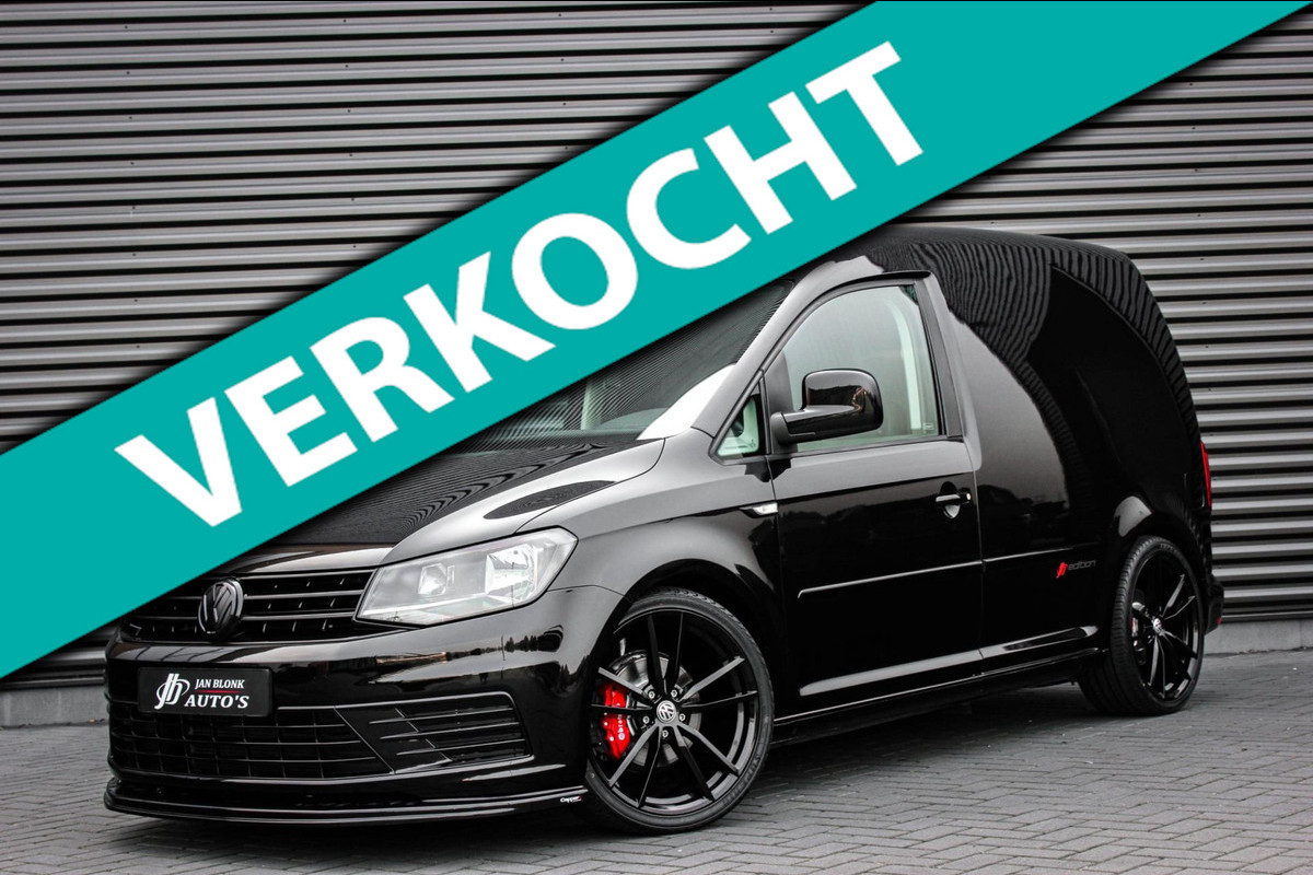 Volkswagen Caddy 2.0 TDI L1H1 BMT 185PK JB- EDITION / 78DKM / ELEK- PAKKET / LEDEREN BEKLEDING / APPLE CARPLAY / SCHROEFSET / 2018