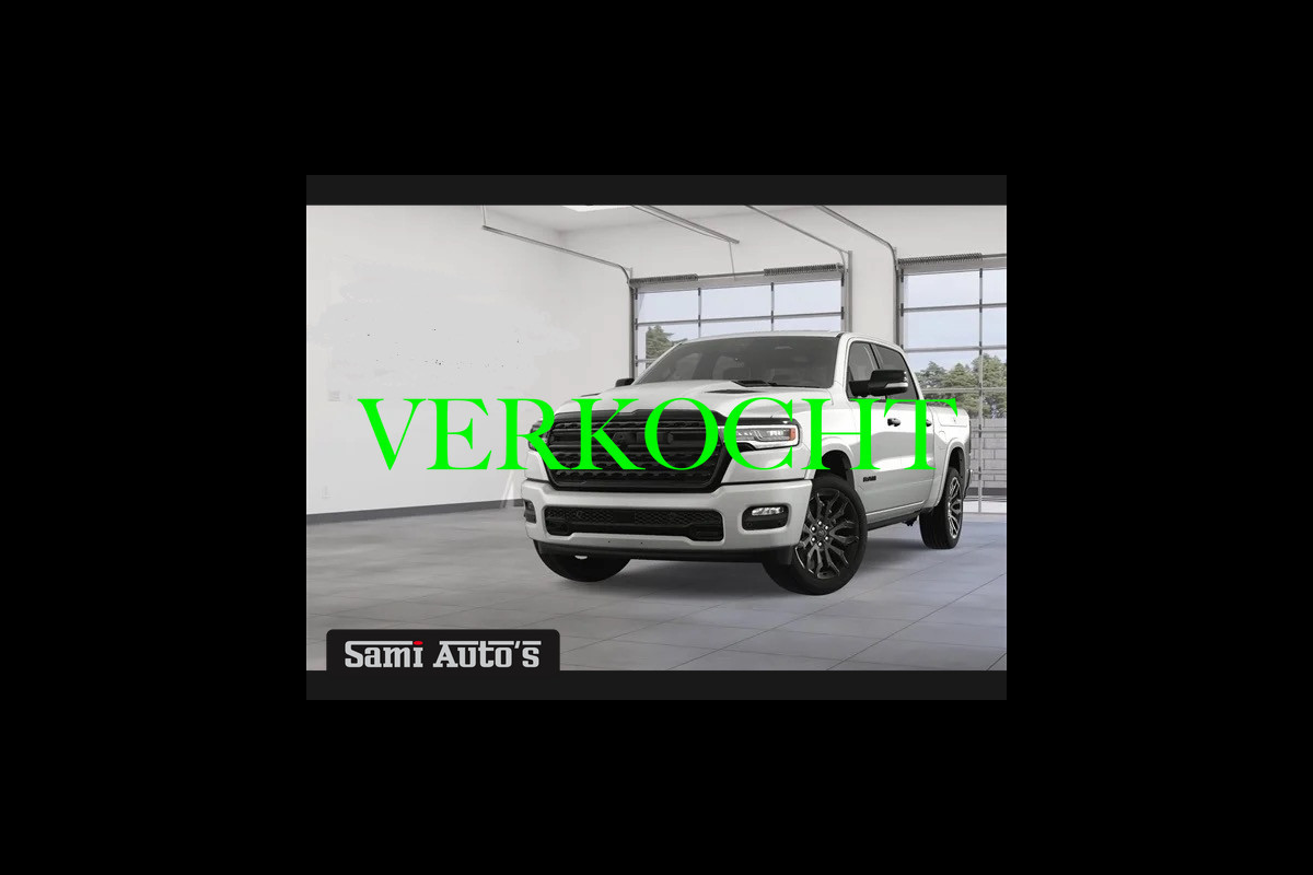 Dodge Ram 1500 LIMITED NIGHT H.O 540PK 706 Nm | XB9 | MASSAGE | BOM VOL | PW7 WHITE | CREW CAB | DUBBELE CABINE | GRIJSKENTEKEN | €99950,- EXCL BTW | VOORRAAD 2276 - 7667