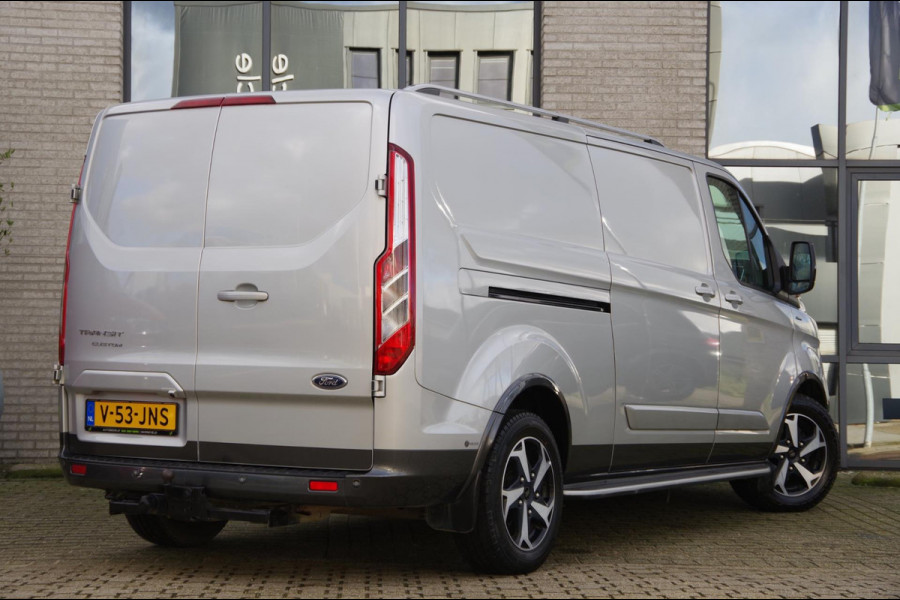 Ford Transit Custom 2.0 TDCI L2 ACTIVE EDITION, 170PK AUT. TREKHAAK, 17'' LMV, SIDESTEPS, CAMERA, CRUISE, AIRCO, STOELVERWARMING