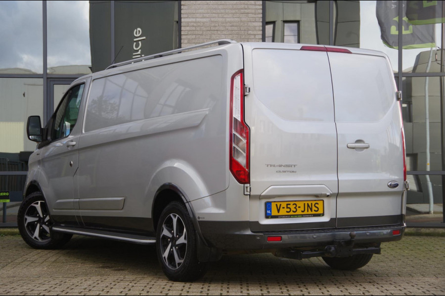 Ford Transit Custom 2.0 TDCI L2 ACTIVE EDITION, 170PK AUT. TREKHAAK, 17'' LMV, SIDESTEPS, CAMERA, CRUISE, AIRCO, STOELVERWARMING