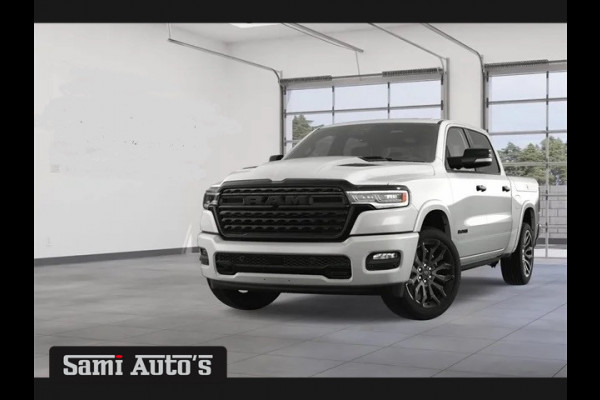 Dodge Ram 1500 LIMITED NIGHT H.O 540PK 706 Nm | XB9 | MASSAGE | BOM VOL | PWD IVORY | CREW CAB | DUBBELE CABINE | GRIJSKENTEKEN | VOORRAAD NR 2298 - 7479