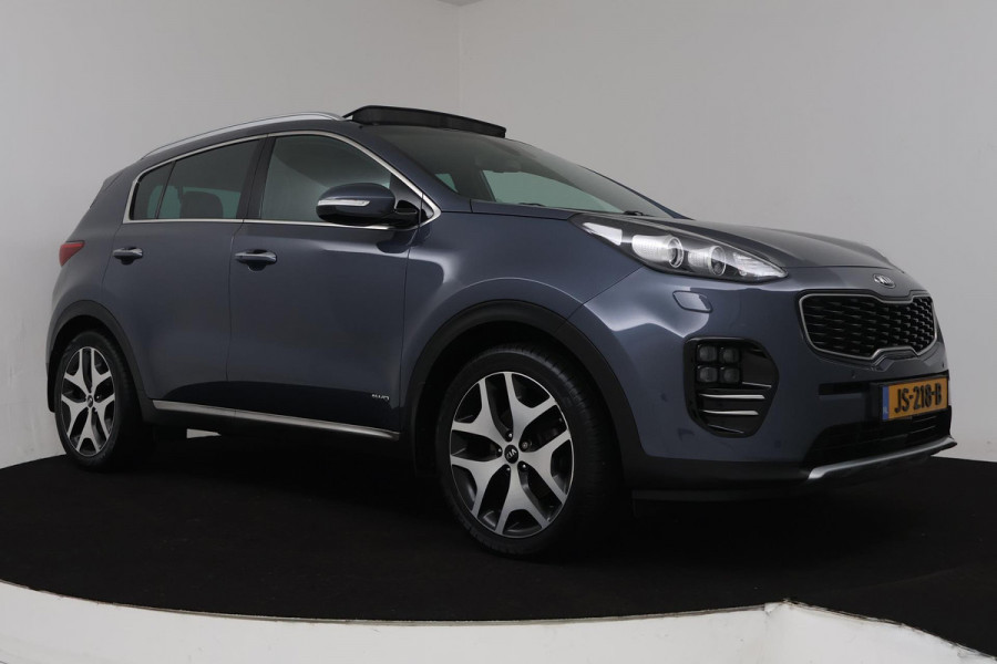 Kia Sportage 1.6 T-GDI 4WD GT-Line PlusLine (PANORAMADAK, TREKHAAK, STOELVERWARMING, JBL, CARPLAY, GOED ONDERHOUDEN)