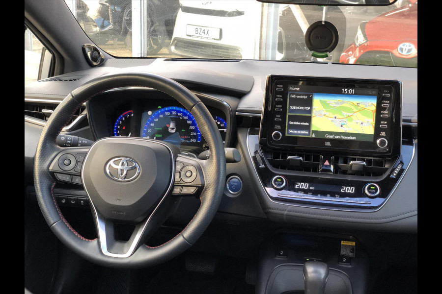 Toyota Corolla Touring Sports 2.0 Hybrid GR Sport Plus | Panoramadak, JBL, Stoel + Stuurverwarming, Elektrische achterklep, Blind Spot, Parkeersensoren