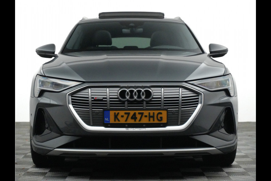 Audi e-tron 55 quattro 408pk S edition (panodak,B&O,sfeerverlichting,360,leer,matrix)