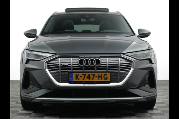 Audi e-tron 55 quattro 408pk S edition (panodak,B&O,sfeerverlichting,360,leer,matrix)