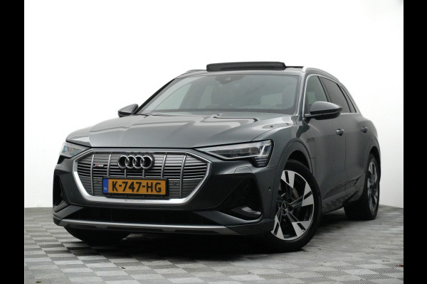 Audi e-tron 55 quattro 408pk S edition (panodak,B&O,sfeerverlichting,360,leer,matrix)