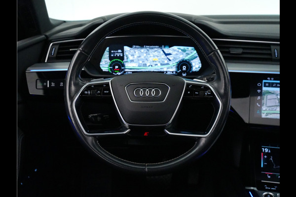 Audi e-tron 55 quattro 408pk S edition (panodak,B&O,sfeerverlichting,360,leer,matrix)