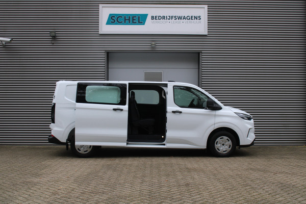 Ford Transit Custom 320 2.0 TDCI L2H1 Trend DC 136pk - Carplay - Android - Camera - Trekhaak - LED koplampen - Stoel + Stuurverwarming - Rijklaar