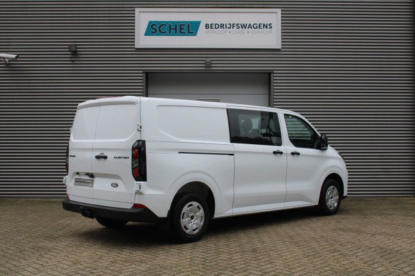 Ford Transit Custom 320 2.0 TDCI L2H1 Trend DC 136pk - Carplay - Android - Camera - Trekhaak - LED koplampen - Stoel + Stuurverwarming - Rijklaar