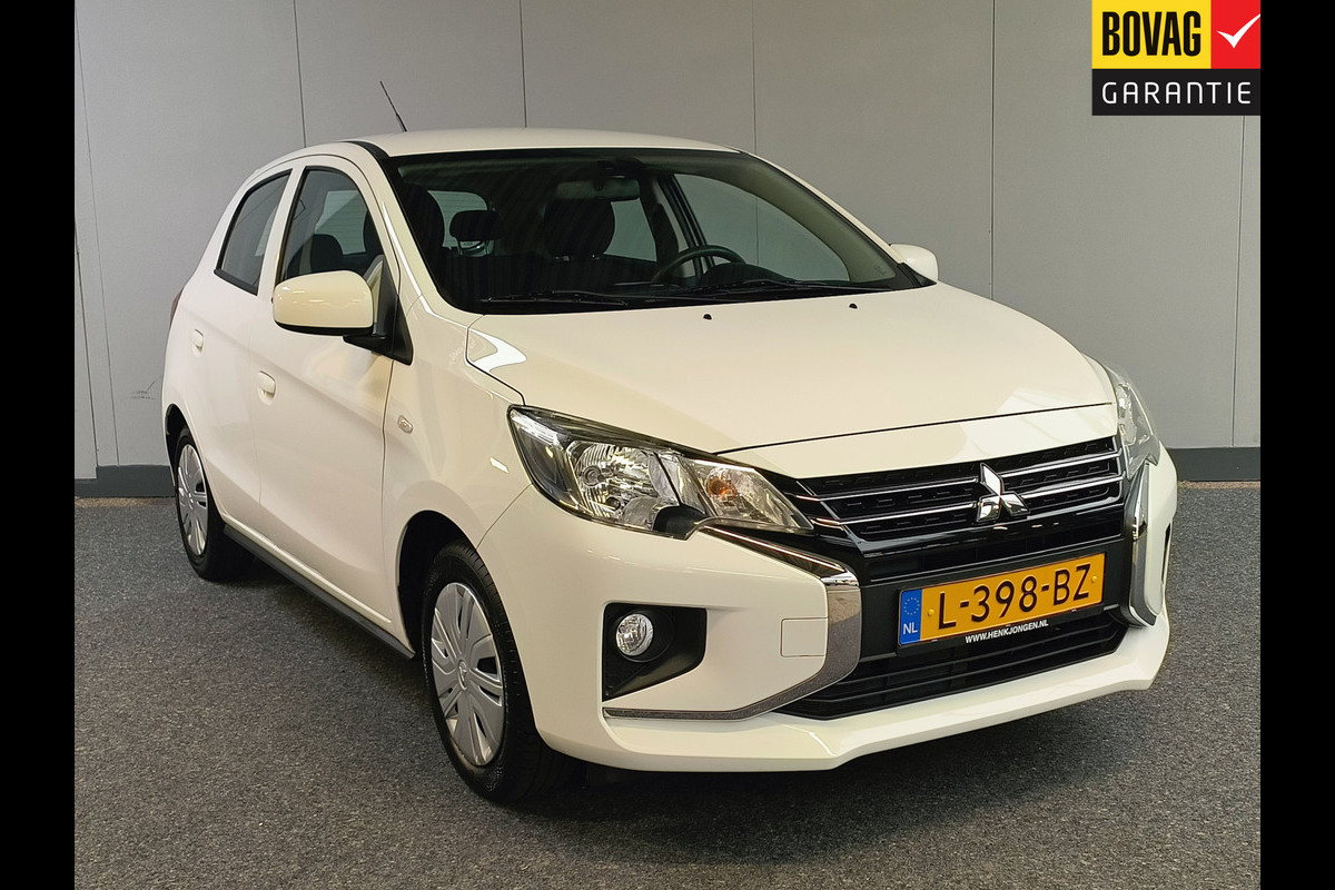 Mitsubishi Space Star 1.2 Cool+ uit 2021 Rijklaar + 12 maanden Bovag-garantie Henk Jongen Auto's in Helmond,  al 50 jaar service zoals 't hoort!