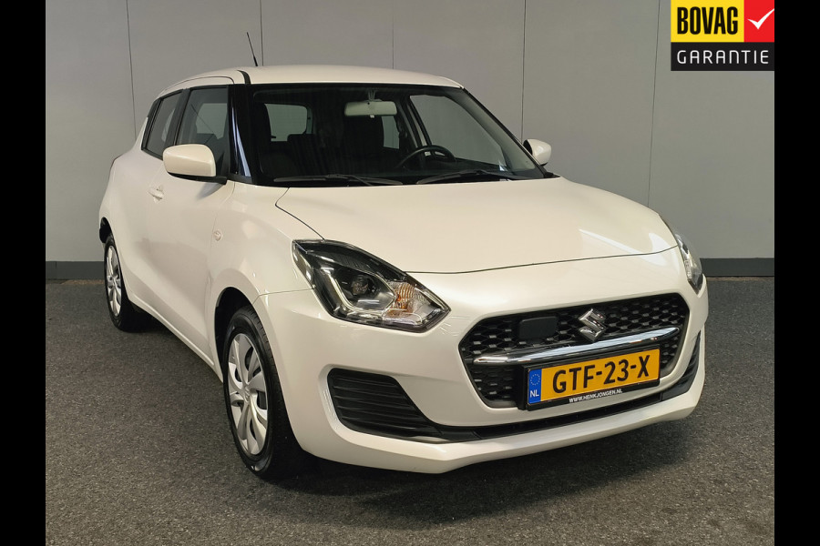 Suzuki Swift 1.2 Comfort Smart Hybrid uit 2021 Rijklaar + 12 maanden Bovag-garantie Henk Jongen Auto's in Helmond,  al 50 jaar service zoals 't hoort!