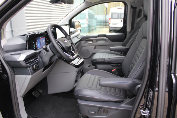 Ford Transit Custom 320 2.0 TDCI L2H1 Tourneo Titanium X DC 170pk - Adaptive Cruise - LED - Blind Spot - Leder - Navigatie - 360 Camera - Trekhaak -