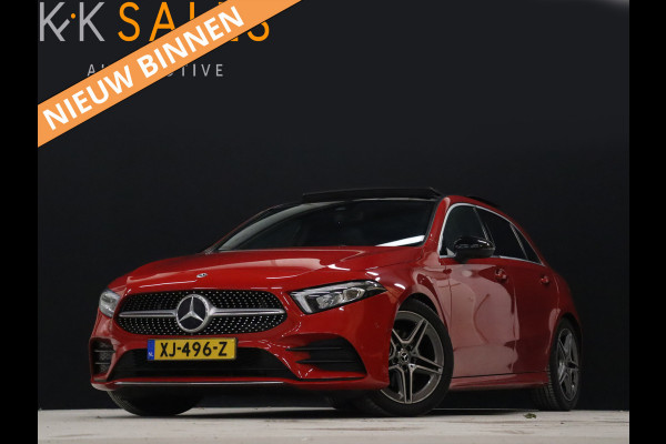 Mercedes-Benz A-Klasse 180 AMG Sport FULL OPTION [SFEERVERLICHTING, SCHUIFKANTELDAK, CAMERA, ALCANTARA, STOELVERWARMING, NIEUWSTAAT]