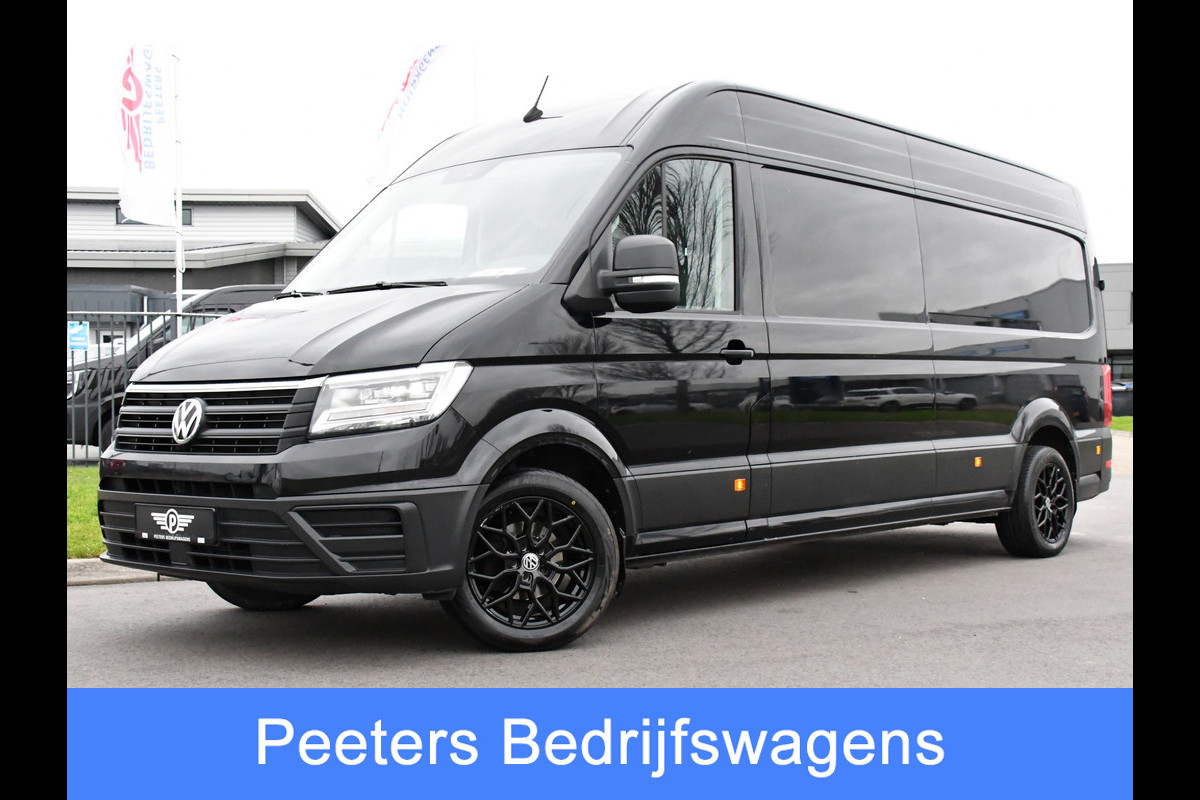 Volkswagen Crafter 35 2.0 TDI L4H3 Black Edition Highline Adaptieve Cruise, Camera, Carplay, 177PK, Automaat, LED, Trekhaak, BOM VOL!