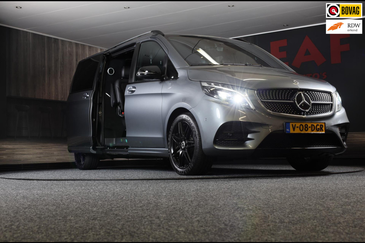 Mercedes-Benz V-Klasse 300d Extra Lang DC AMG Edition / Acc / Burmester / Dode Hoek / Leder / Sfeerverlichting / 360 Camera / Led