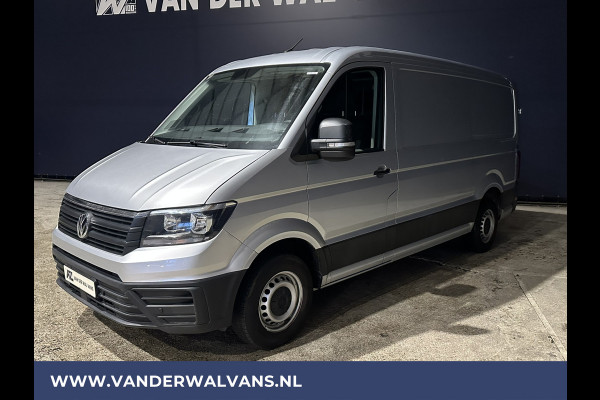 Volkswagen Crafter 2.0 TDI 141pk L3H2 L2H1 Euro6 Airco | Navigatie | Apple Carplay | Android Auto | Trekhaak Parkeersensoren, Bijrijdersbank