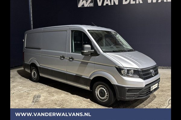 Volkswagen Crafter 2.0 TDI 141pk L3H2 L2H1 Euro6 Airco | Navigatie | Apple Carplay | Android Auto | Trekhaak Parkeersensoren, Bijrijdersbank