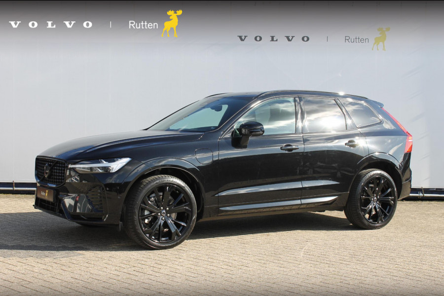 Volvo XC60 T6 350PK automaat AWD Plus Black Edition Panoramisch schuif-kanteldak / 21" lichtmetalen velgen / Google Infotainment / Getinte ramen van de B-stijl / 360 graden parkeercamera