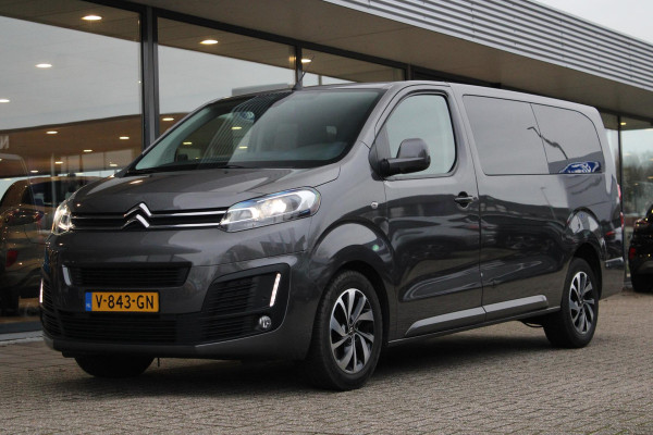 Citroën Jumpy 2.0 BlueHDI 120 Business XL DC S&S | Dubbele Cabine | Xenon | Stoelverwarming | Dodehoeksensoren | Trekhaak | Navigatie |