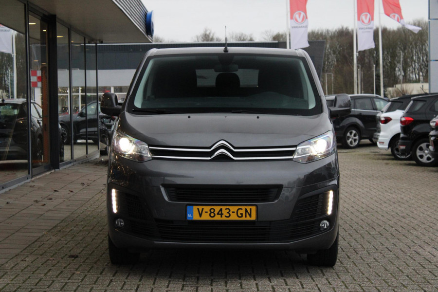 Citroën Jumpy 2.0 BlueHDI 120 Business XL DC S&S | Dubbele Cabine | Xenon | Stoelverwarming | Dodehoeksensoren | Trekhaak | Navigatie |