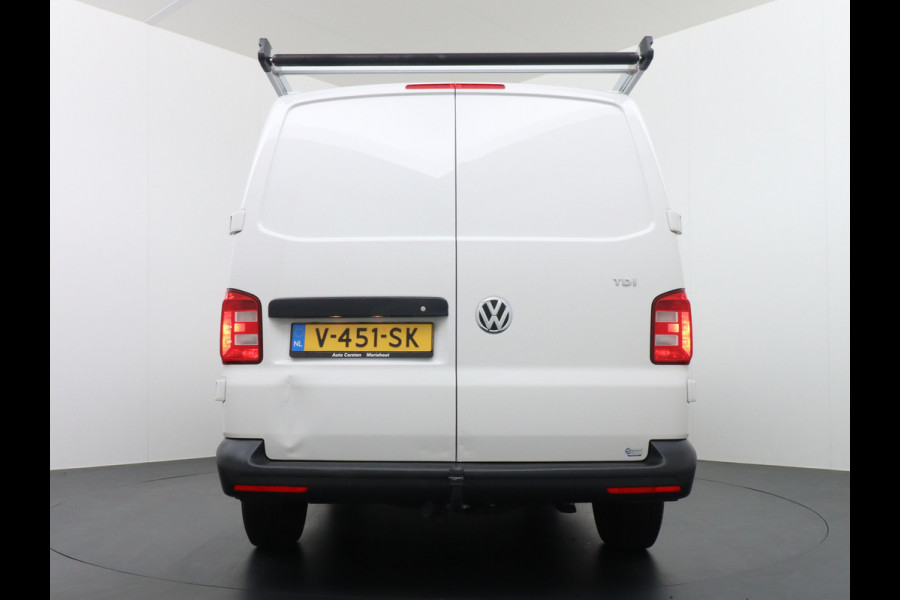 Volkswagen Transporter T6 2.0TDI L1H1 Airco Trekhaak Bluetooth PDC Schuifdeur Euro 6 Betonplex 3-Zits Imperiaal Comfortline