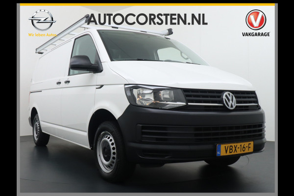 Volkswagen Transporter 2.0TDI L1H1 PDC Cruise Control Airco Trekhaak Bluetooth Schuifdeur Euro 6 Betonplex 3-Zits Imperiaal Comfortline