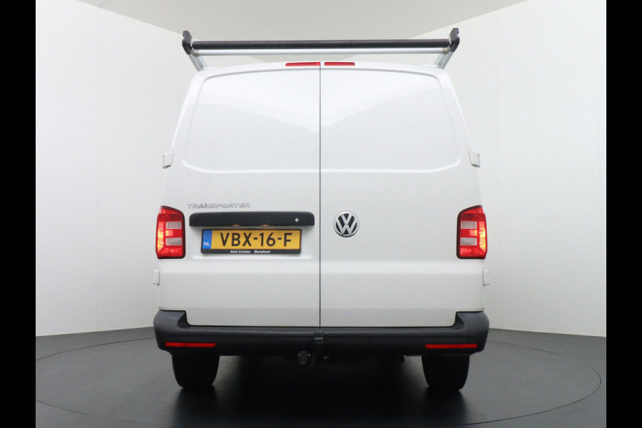 Volkswagen Transporter 2.0TDI L1H1 PDC Cruise Control Airco Trekhaak Bluetooth Schuifdeur Euro 6 Betonplex 3-Zits Imperiaal Comfortline