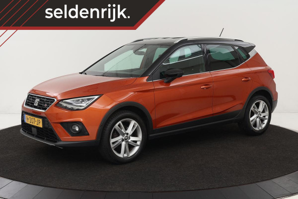 Seat Arona 1.0 TSI FR Intens | Stoelverwarming | Trekhaak | Leder/Alcantara | Adaptive cruise | Camera | Virtual Cockpit | Carplay | Full LED | Dodehoek detectie | Navigatie | Keyless