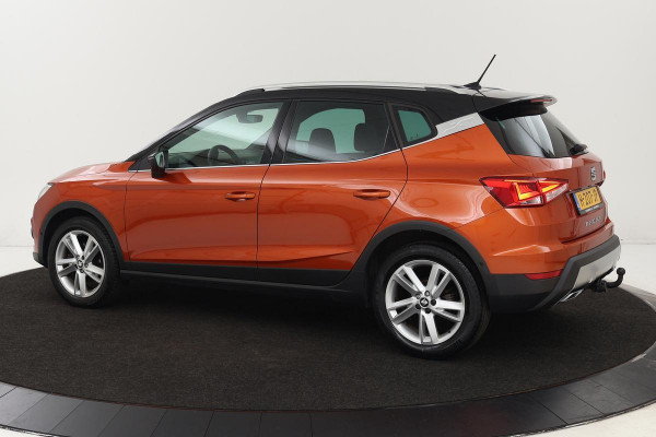 Seat Arona 1.0 TSI FR Intens | Stoelverwarming | Trekhaak | Leder/Alcantara | Adaptive cruise | Camera | Virtual Cockpit | Carplay | Full LED | Dodehoek detectie | Navigatie | Keyless