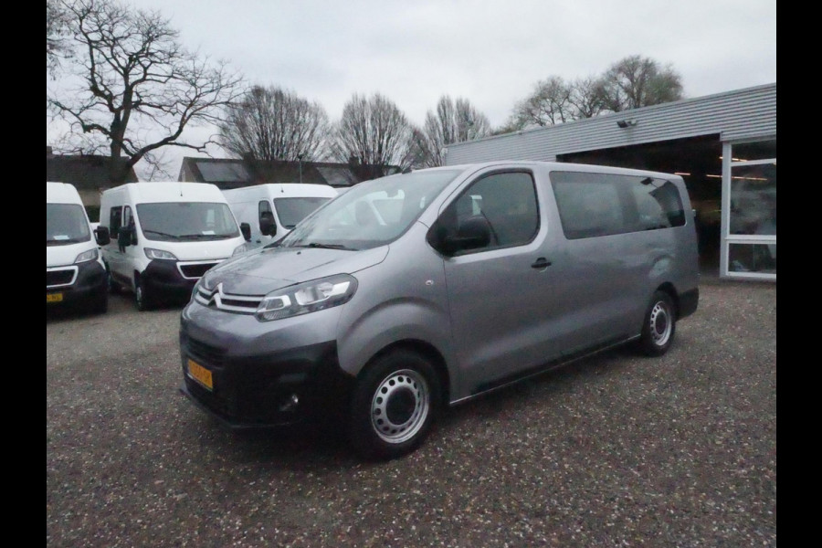 Citroën Jumpy 1.5 BlueHDi 120PK, 9 Persoons Combi, Airco, Prijs is inclusief BTW en BPM, Seperate airco achter