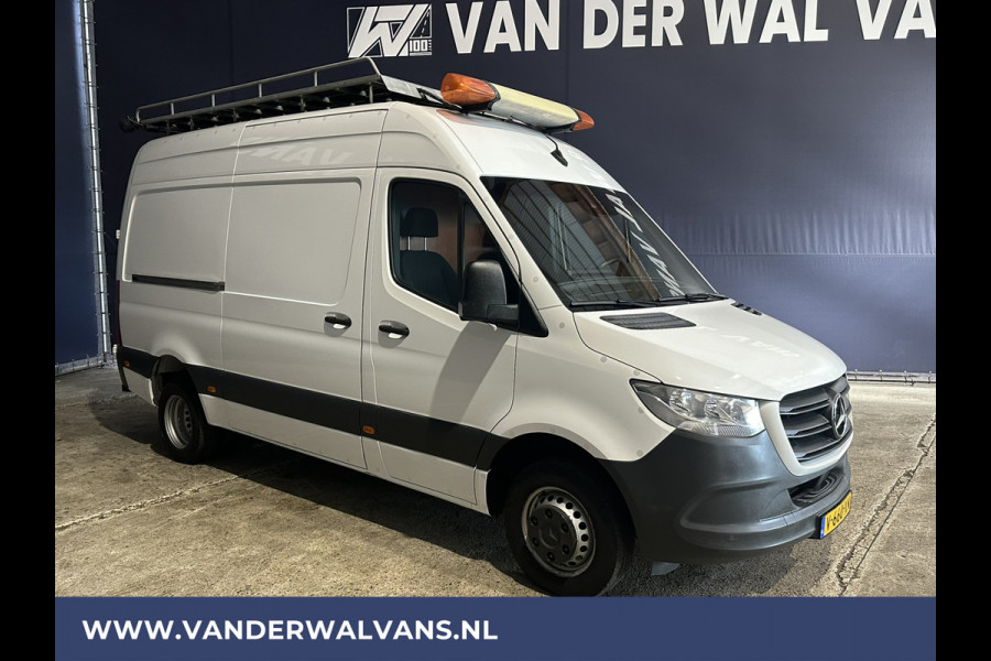 Mercedes-Benz Sprinter 516 CDI 164pk L2H2 Dubbel Lucht 3500kg Trekhaak Euro6 Airco | Imperiaal Camera, Navigatie, Cruisecontrol, Trap, Inrichting