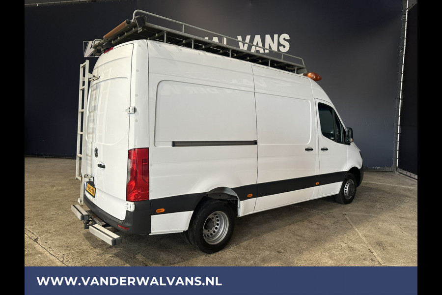 Mercedes-Benz Sprinter 516 CDI 164pk L2H2 Dubbel Lucht 3500kg Trekhaak Euro6 Airco | Imperiaal Camera, Navigatie, Cruisecontrol, Trap, Inrichting