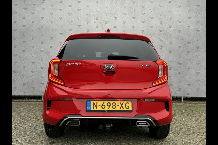 Kia Picanto 1.0 DPi GT-Line | 1e Eigenaar | Trekhaak | Camera | Navi | Leder | 15" Velgen | Clima | Apple CarPlay/Android Auto | PDC | Cruise | LED |