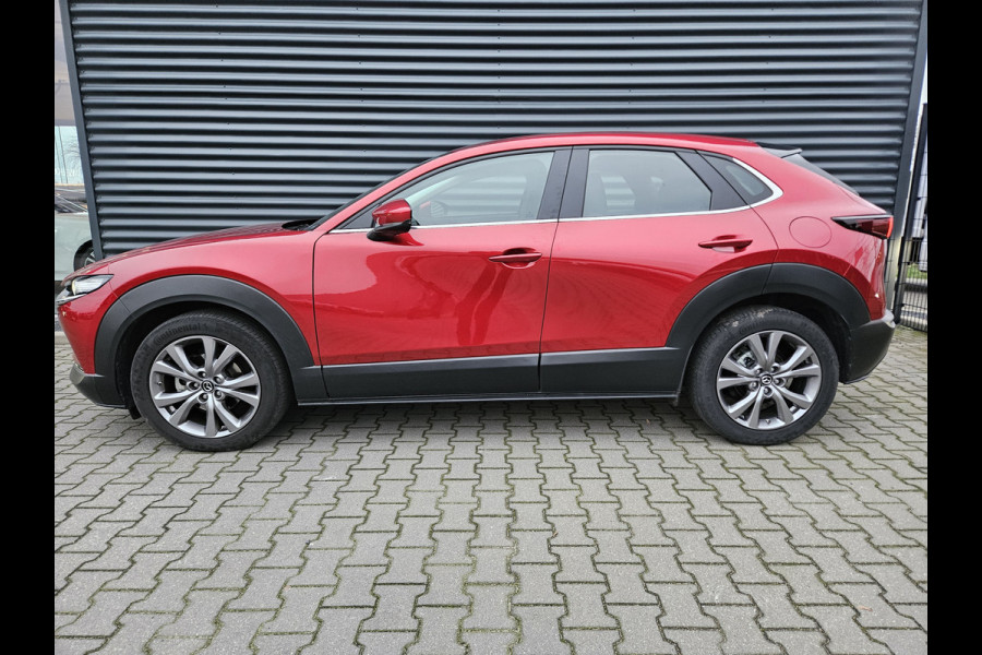 Mazda CX-30 2.0 e-SkyActiv M Hybrid Luxury 150pk Dealer O.H | Adaptive Cruise | Lederen Sportstoelen Memory | BOSE Sound | 360 Camera | Head Up | Keyless | Apple Carplay |